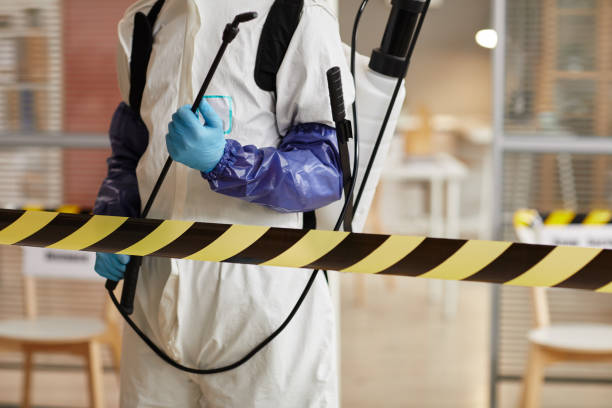 Professional Blood Cleanup technician working in Hollywood, FL